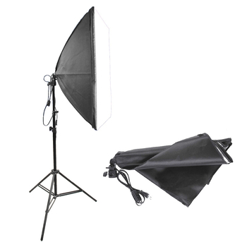 Particles WL002 Softbox fotografic pentru iluminat profesional de studio, Material reflectorizant Litchi, cablu de 2 m, greutate 0,75 kg