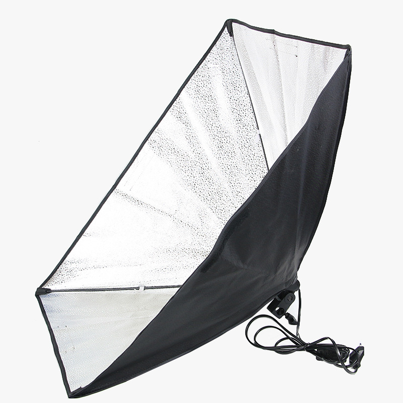 Particles WL002 Softbox fotografic pentru iluminat profesional de studio, Material reflectorizant Litchi, cablu de 2 m, greutate 0,75 kg