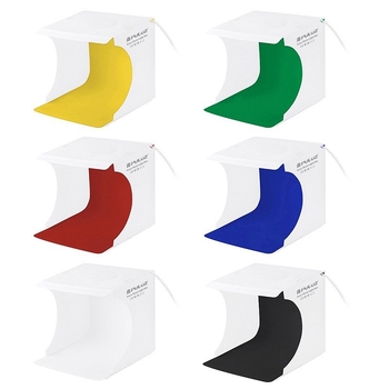 Puluz Fat Cow Pu5030 Mini studio foto PVC LED inel de iluminare, 0.7 kg (Brand: Puluz/Fat Cow, Model Pu5030, Material PVC, Weight: 0.7 kg)