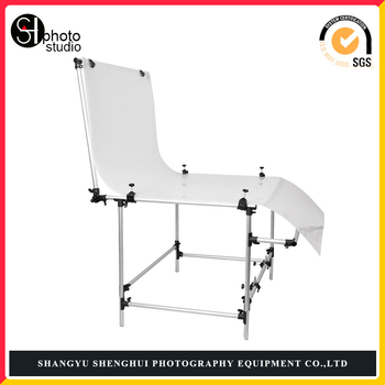 Fotografický stolík / still life, hliník, prenosný, nosnosť 2-5 kg, hmotnosť 4 kg, model 100*200pst