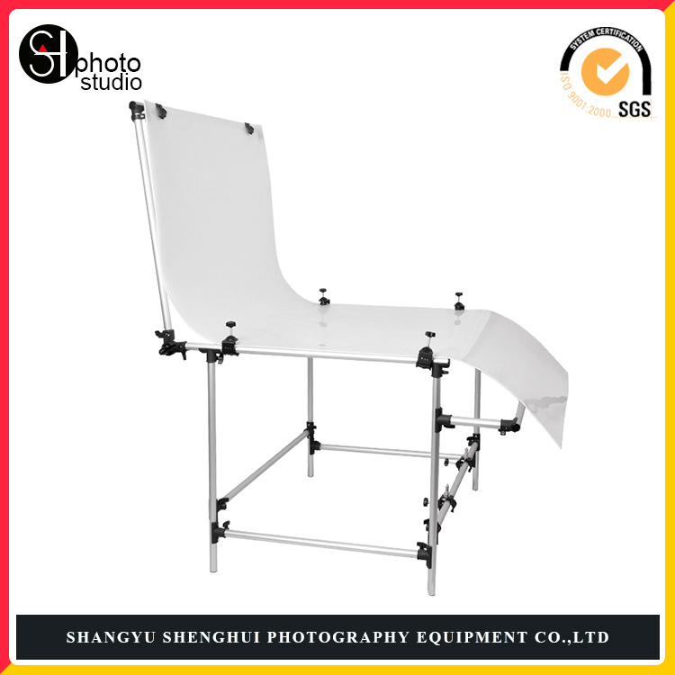 Fotografický stolík / still life, hliník, prenosný, nosnosť 2-5 kg, hmotnosť 4 kg, model 100*200pst