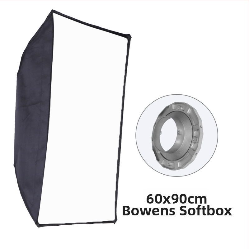 Softbox svetelný s Baorong bajonetom; hliníková konštrukcia; nosnosť 2-5 kg; hmotnosť 1,2 kg