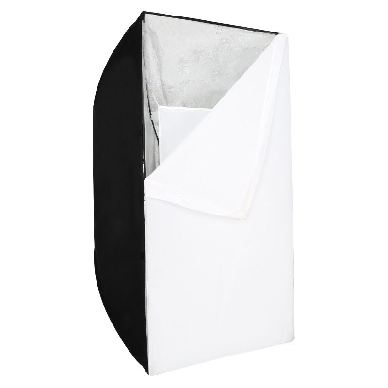 Softbox de lumină moale cu montură Baorong tip bajonet; cadru din aliaj de aluminiu; sarcină maximă 2-5 kg; greutate 1,2 kg