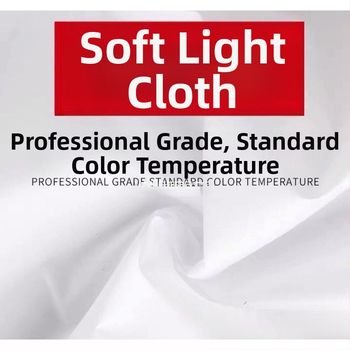 Poliesterinis baltas fono studijinei fotografijai – permatomas audinio fonas su drugelių motyvu