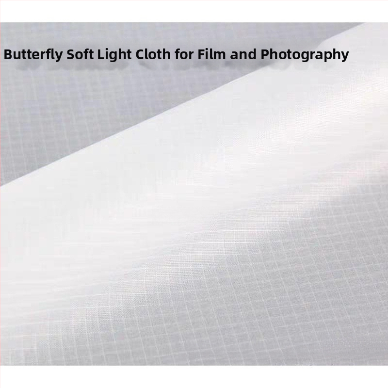 Poliesterīgs balts fons fotogrāfijai – caurspīdīgs auduma fons studijai