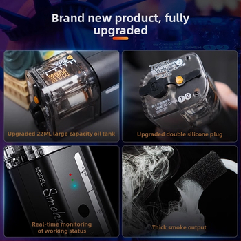 Long Poem Smoke Go ručný dymovač pre malé fotoštúdio, model D74103, osobná fotografia