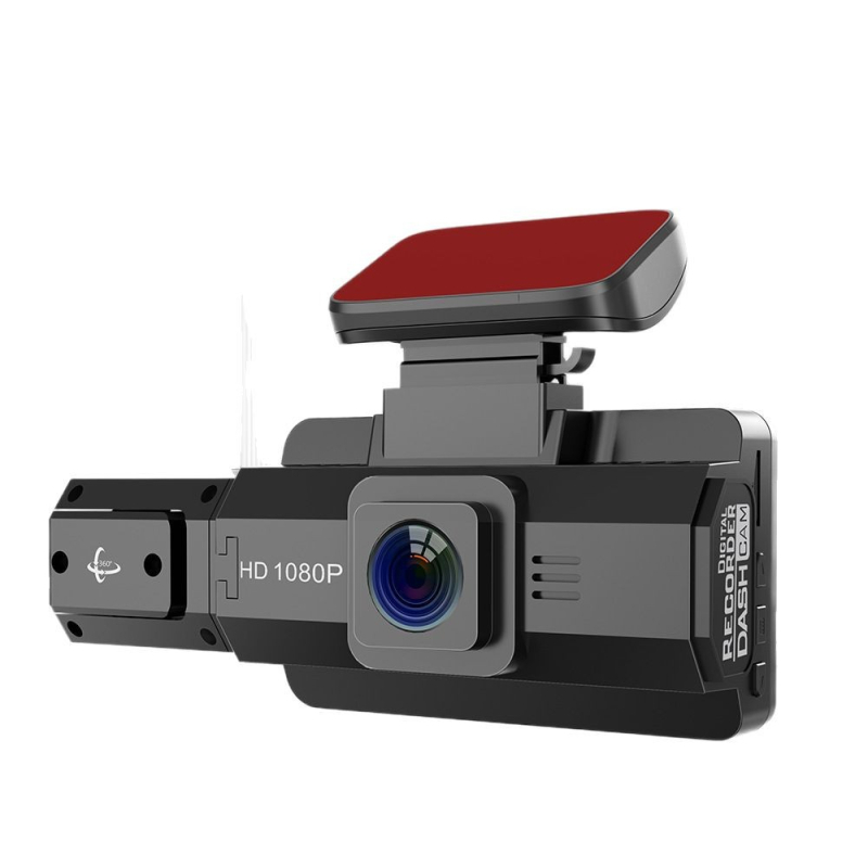 Prednja auto dash kamera 1080p infracrveno noćno snimanje, 170° široki kut, dvostruko snimanje, WiFi