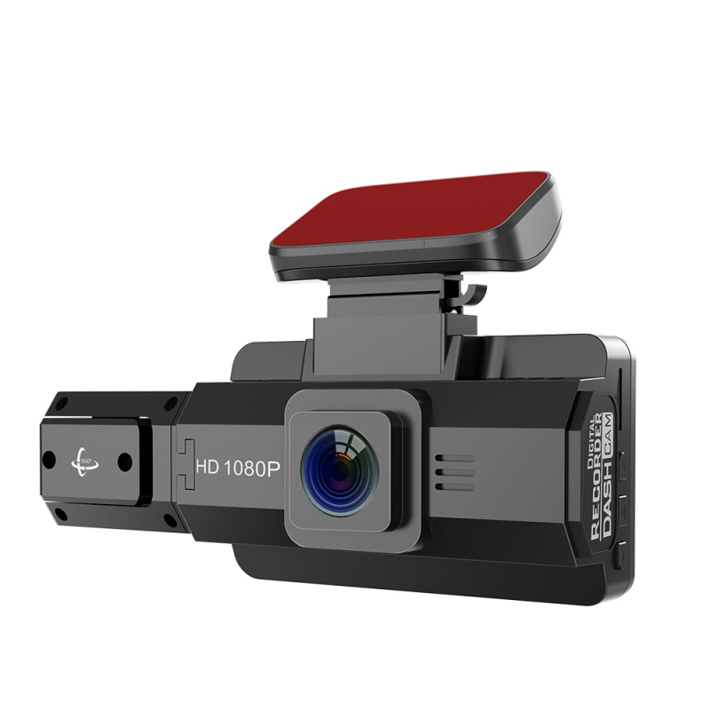 Prednja auto dash kamera 1080p infracrveno noćno snimanje, 170° široki kut, dvostruko snimanje, WiFi