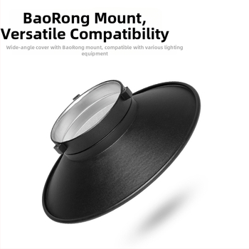 Reflexné vybavenie Zhijie SN-23 pre štúdiové svetlo Baorongkou, hliníková zliatina