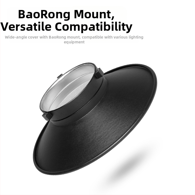 Reflexné vybavenie Zhijie SN-23 pre štúdiové svetlo Baorongkou, hliníková zliatina