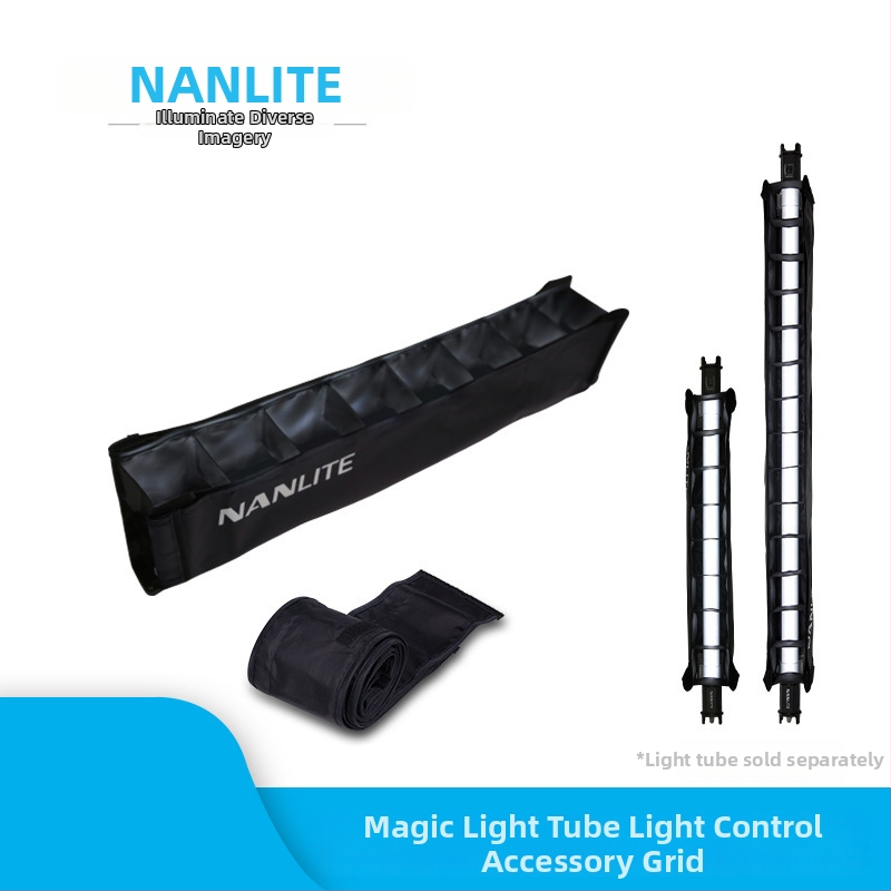 Nanlite Soft Light príslušenstvo s mriežkou baffle (15C/30C) pre profesionálnu fotografiu; podporuje rozdelenie na jednu jednotku