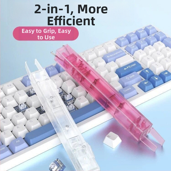 2-u-1 alat za vađenje osovine i tipki za mehaničku tipkovnicu — CIY klip za osovinu, alat za uklanjanje kapica s hot-swappingom