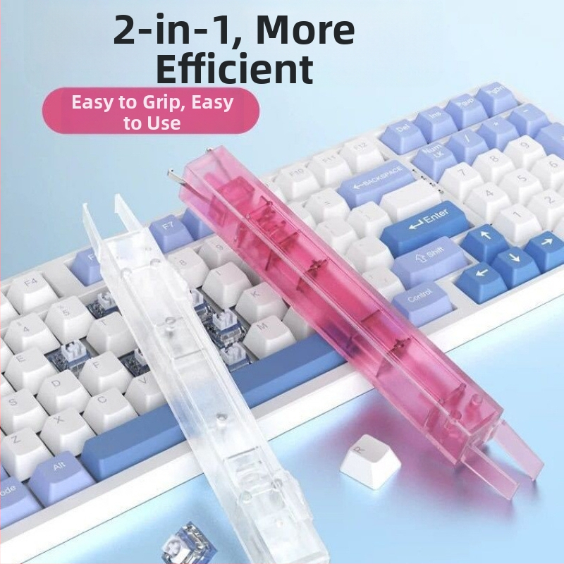2-u-1 alat za vađenje osovine i tipki za mehaničku tipkovnicu — CIY klip za osovinu, alat za uklanjanje kapica s hot-swappingom