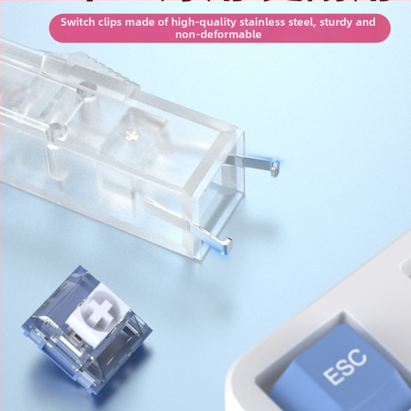 2-u-1 alat za vađenje osovine i tipki za mehaničku tipkovnicu — CIY klip za osovinu, alat za uklanjanje kapica s hot-swappingom