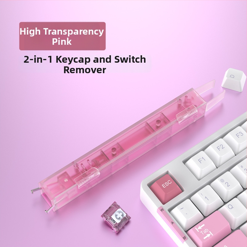 2-u-1 alat za vađenje osovine i tipki za mehaničku tipkovnicu — CIY klip za osovinu, alat za uklanjanje kapica s hot-swappingom