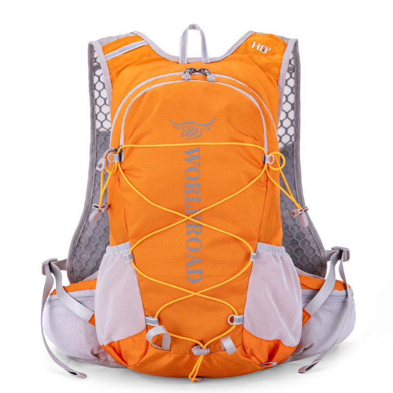 Rucsac de sport pentru activități în aer liber, capacitate mare, design multifuncțional, material nylon, elemente reflectorizante pentru siguranță noaptea, unisex
