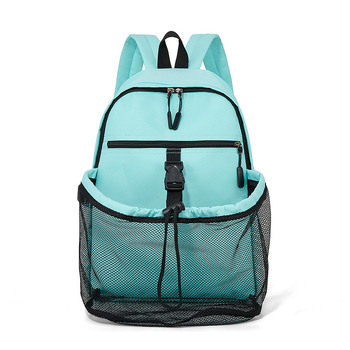 Košarkaška trenirka torba s velikim kapacitetom, mrežasta pretinac i višenamjenski ruksak za odbojku (Materijal: Oxford platno; Šifra proizvoda: 045; Obrada i prilagođavanje: Da; Tisak loga: Da; Primjenjivo: Košarka)