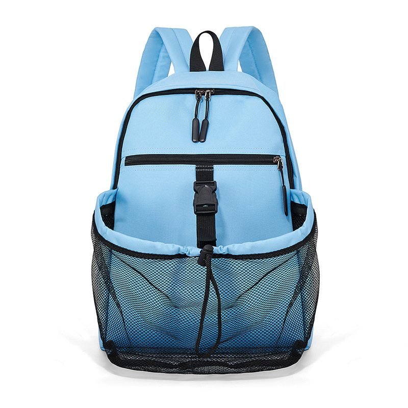 Košarkaška trenirka torba s velikim kapacitetom, mrežasta pretinac i višenamjenski ruksak za odbojku (Materijal: Oxford platno; Šifra proizvoda: 045; Obrada i prilagođavanje: Da; Tisak loga: Da; Primjenjivo: Košarka)