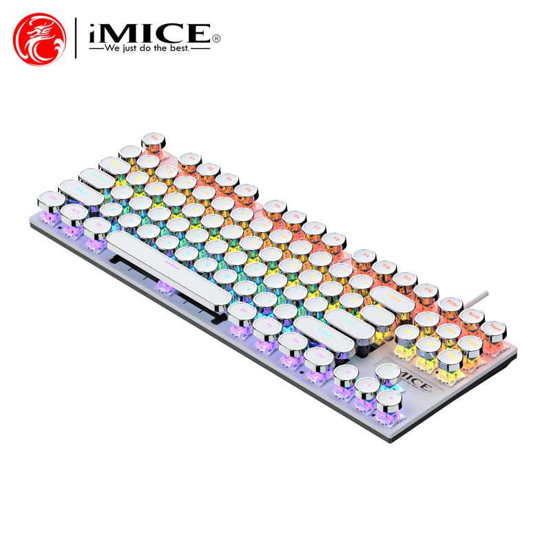 Mehanička tipkovnica GK-800, 87 tipki, USB kabelska, RGB pozadinsko osvjetljenje, zelene/crvene/tea tipke