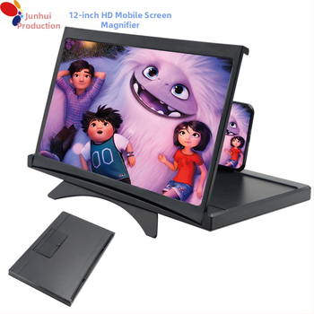 Povećalo zaslona za mobitel sa sklopivim držačem — 3D povećanje, anti-plavo svjetlo, akrilna leća, HD jasnoća