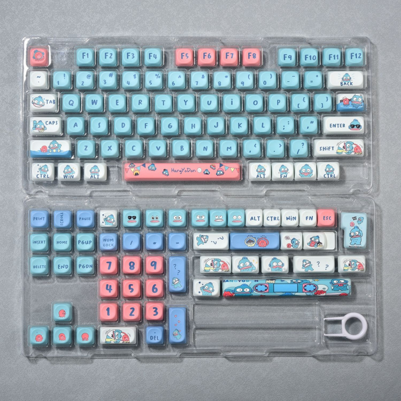 MOA profil kapice tipki za mehaničku tipkovnicu, PBT materijal, sublimacijsko ispis, fonetska oznaka na više jezika, više od 98 tipki