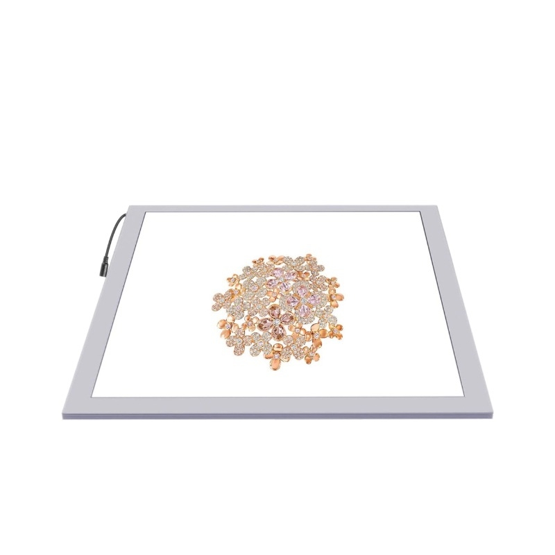 Lampă de fotografie fără umbre pentru produse – LED, reglabilă, luminozitate ajustabilă, model Zc-Mb180ss