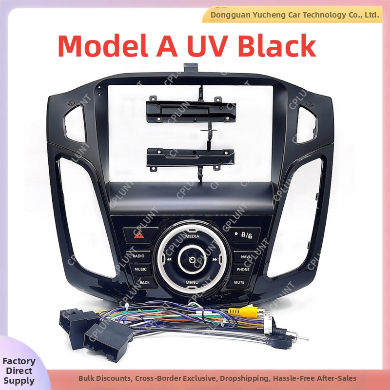 Rám palubnej dosky pre Ford Focus s Android navigáciou, ABS+PC, kompatibilný s modelmi 2012–2019, hmotnosť 1 kg