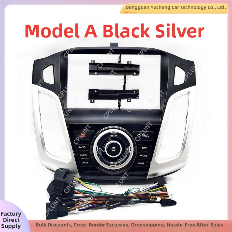 Rám palubnej dosky pre Ford Focus s Android navigáciou, ABS+PC, kompatibilný s modelmi 2012–2019, hmotnosť 1 kg