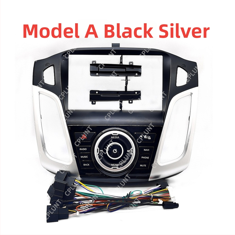 Rám palubnej dosky pre Ford Focus s Android navigáciou, ABS+PC, kompatibilný s modelmi 2012–2019, hmotnosť 1 kg