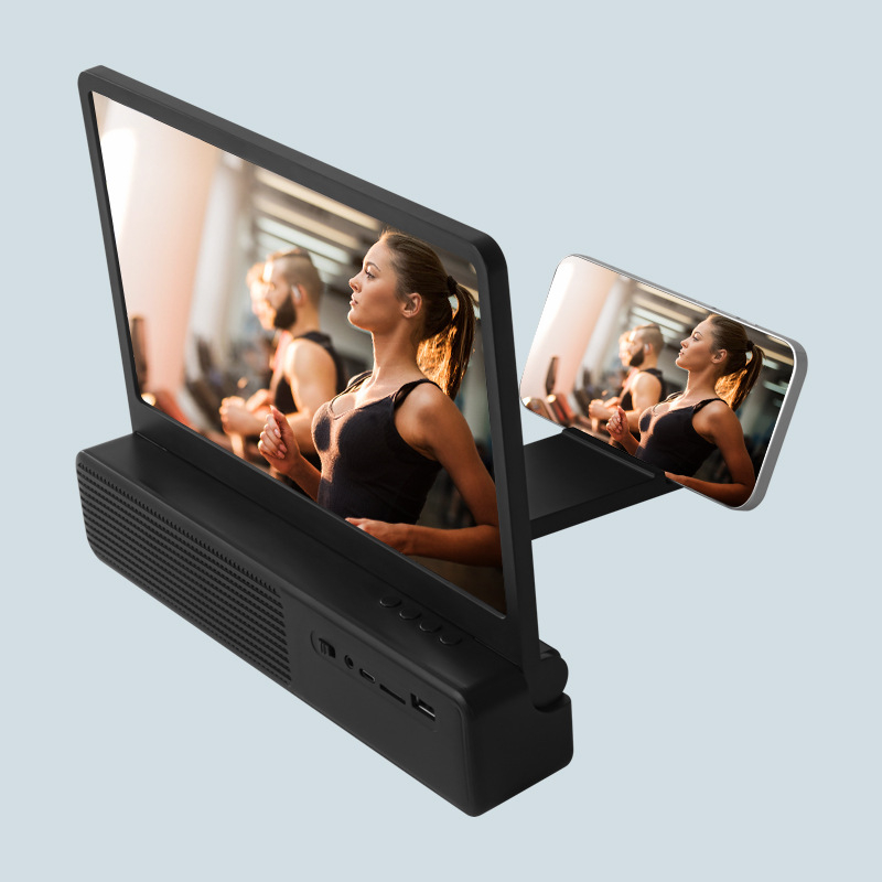 Suport amplificator de ecran pentru telefon, din plastic, montaj de birou, utilizare acasă, stil general, posibilitate de personalizare