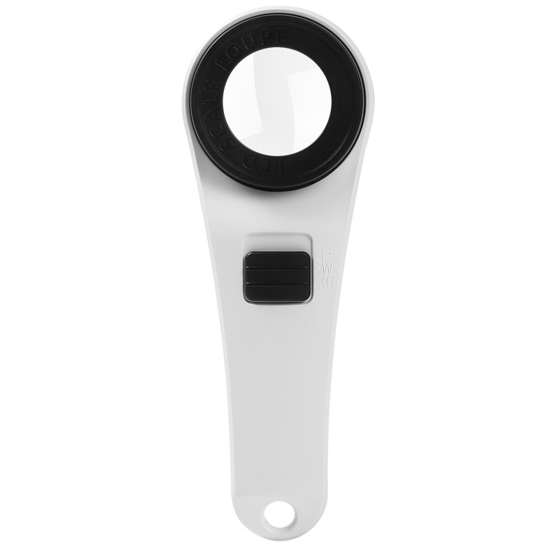 Lupa de mână Sun Fire, mărire 10x, lentilă din sticlă K9, disponibile mărci private licențiate