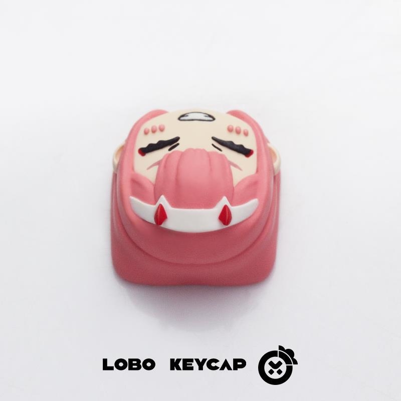 ESC keycap za mehaničku tipkovnicu – motiv 02Zero Two, prilagodljiv, Infinite key making