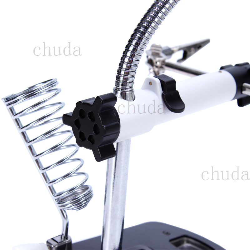 Chuda stanica za spajanje s držačem povećala, 5x/11x povećanje, promjer leće 100 mm, materijal ABS/metal/akril, model 16075-C