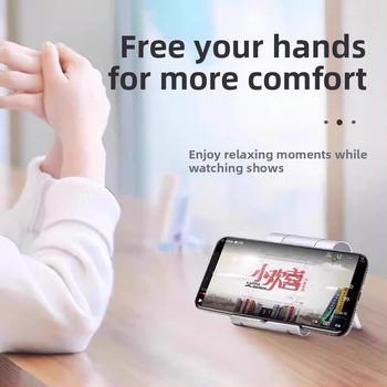 Podstavec na telefón s bezdrôtovým nabíjaním pre stolné použitie — plastová konštrukcia, kreatívny dizajn