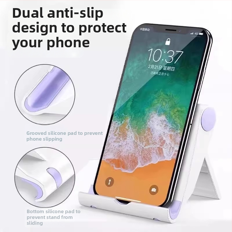 Podstavec na telefón s bezdrôtovým nabíjaním pre stolné použitie — plastová konštrukcia, kreatívny dizajn