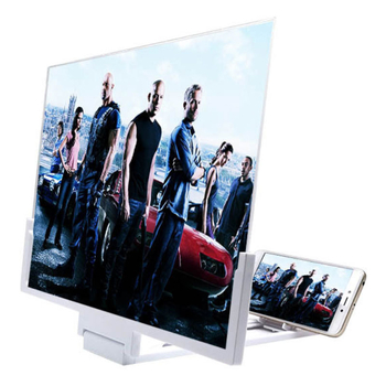 CANGLAI Suport pentru amplificatorul de ecran al telefonului, model F3, material ABS + lentilă acrilică, personalizare disponibilă