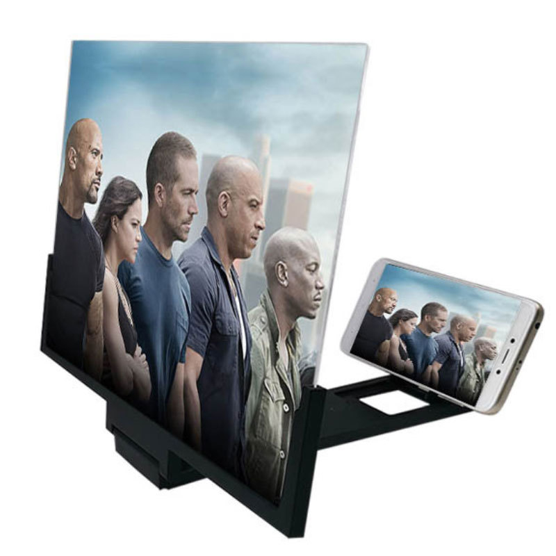 CANGLAI Suport pentru amplificatorul de ecran al telefonului, model F3, material ABS + lentilă acrilică, personalizare disponibilă