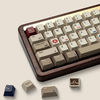 XVX Set capace PBT pentru 133 taste, sublimare pe cinci fețe, înălțime originală, compatibil cu tastaturi mecanice Cross-axis