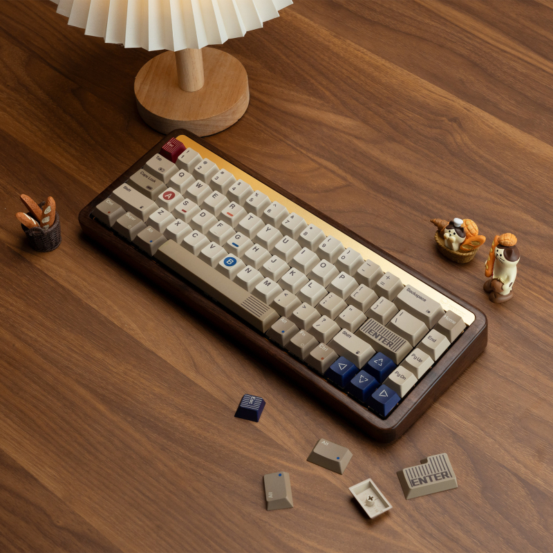 XVX Set capace PBT pentru 133 taste, sublimare pe cinci fețe, înălțime originală, compatibil cu tastaturi mecanice Cross-axis