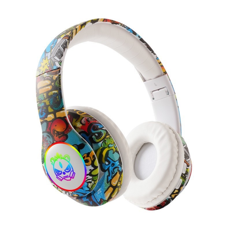 Mu yin Dječje bežične Bluetooth slušalice s redukcijom buke, domet 10 m, Bluetooth 5.4, stereo, trajanje baterije 8+ sati