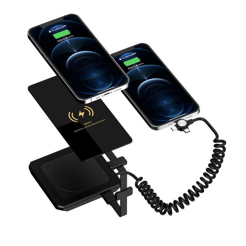 Stolný bezdrôtový nabíjač so zdieľaným vzdušným nabíjaním, 22.5W QC3.0, výstup 2A