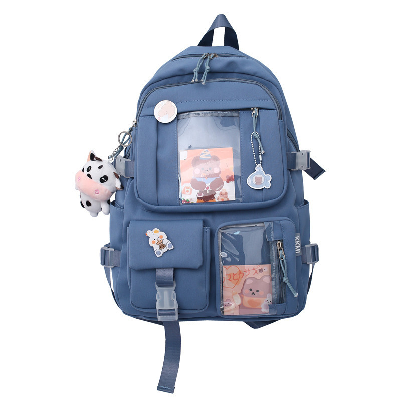 Fleksibilan putni i planinarski ruksak, lagan dnevni ruksak s pretincem za 14-inčni laptop, unisex, Oxford platno, moderan stil