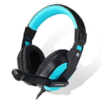 Jiahe CT-770 căști cablate pentru teste de ascultare și vorbire în limba engleză, conector 3,5 mm, difuzoare de 40 mm, microfon încorporat