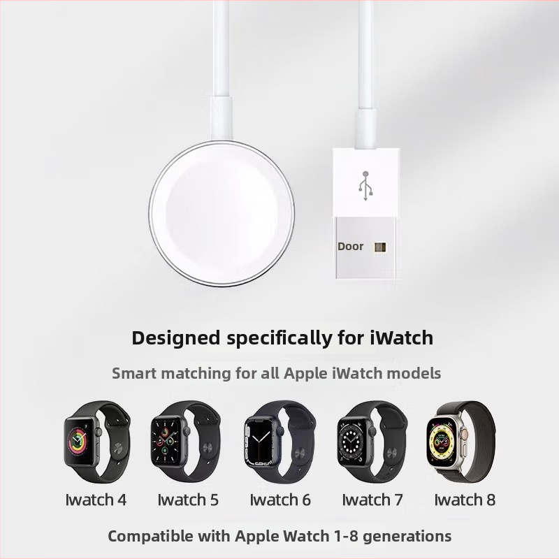 Apple iWatch bezdrôtová magnetická nabíjacia základňa, USB rozhranie, QC2.0, 5W, 1A