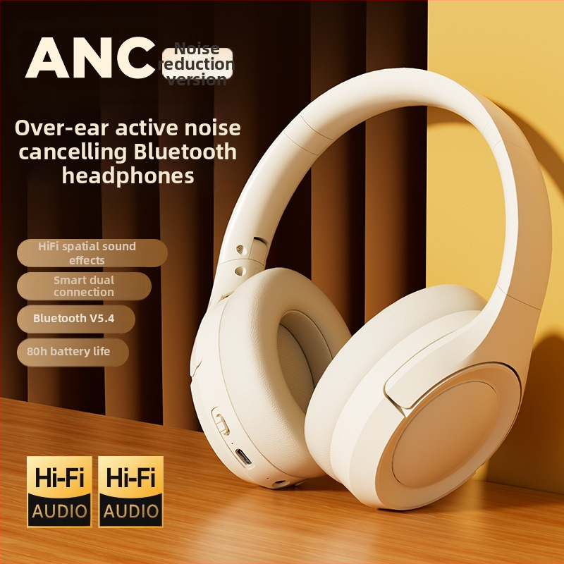 Ακουστικά gaming με ANC, ασύρματα, κάλυψη γύρω από τα αυτιά, αναδιπλούμενος σχεδιασμός, Bluetooth 5.4, διάρκεια μπαταρίας 4–8 ωρών