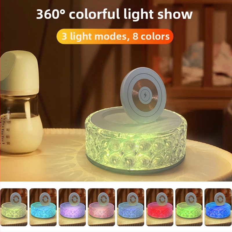 Ασύρματος σταθερός φορτιστής για κινητό με QC3.0 γρήγορη φόρτιση, 15W έξοδος, 3A ρεύμα, Συμβατό με Quick Charge, Διαθέσιμο προσαρμοσμένο λογότυπο