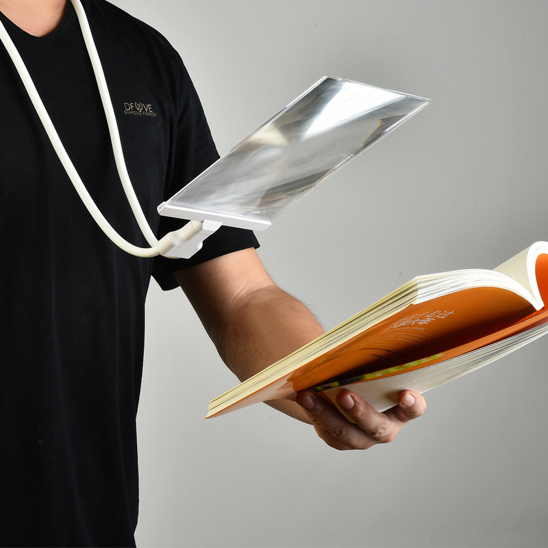 Μεγεθυντής ανάγνωσης για ηλικιωμένους - κρεμαστό σχέδιο γύρω από τον λαιμό, HD μεγέθυνση, για οθόνες κινητών τηλεφώνων