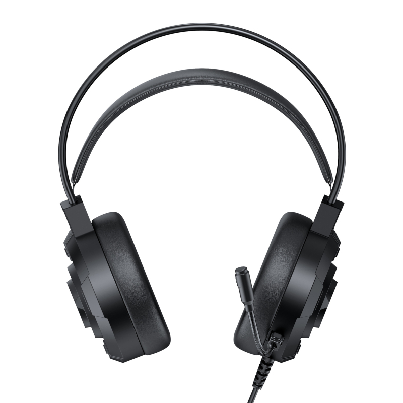T-WOLF H140 vezetékes gaming headset mikrofonnal, 3,5 mm csatlakozó, 290 g
