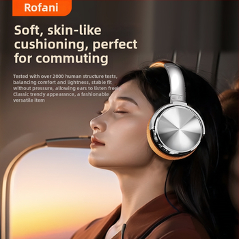 Headset s potlačením šumu, Bluetooth 5.4, dosah 10 m, stereo, výdrž 4–8 h