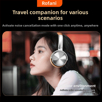 Headset s potlačením šumu, Bluetooth 5.4, dosah 10 m, stereo, výdrž 4–8 h